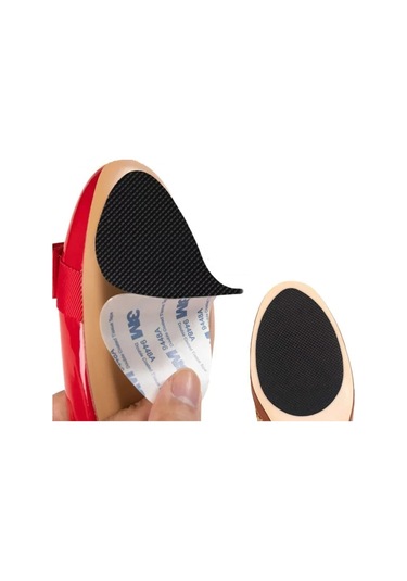 Ayakkabı Altı Kaydırmaz Tabanlık 2 Çift - 34 - 45 - Siyah