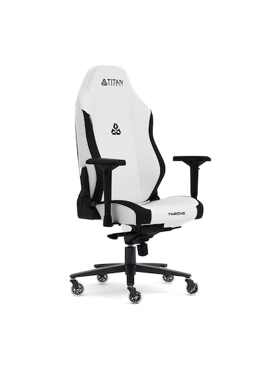 Titanseat Throne Leather White Oyuncu Koltuğu White