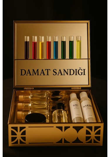 Damat Sandığı Kişisel Bakım Seti Ve Parfüm