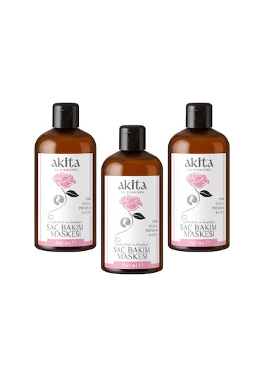Akita Saç Bakım Maskesi 3 x 250 ML