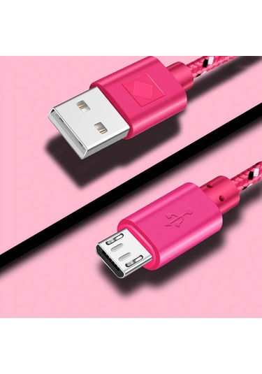 Maerknon60w Hızlı Şarj Mikro Usb Kablo Xiaomi Redmi Samsung Uyumlu S6 S7 İçinaltın2m