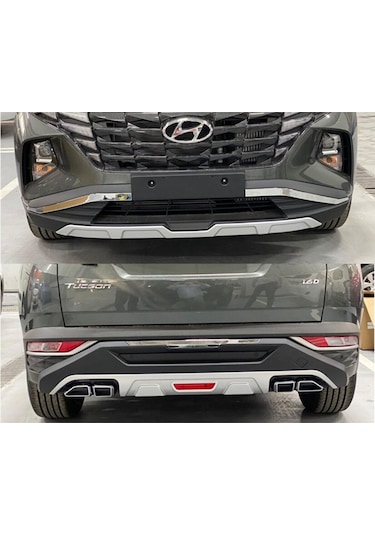 Hyundai Tucson 2021-2022 Ön Arka Tampon Koruma Difüzör