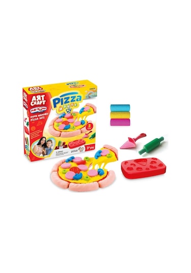 03572 Dede. Pizza Seti Oyun Hamuru 150 Gr / +3  Yaş