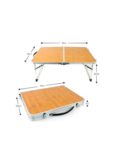 Depolife Servis Yemek Sehpası Bilgisayar Ders Çalışma Masası Notebook Masa