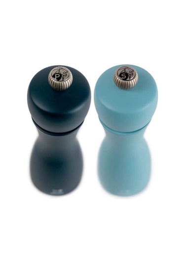 Peugeot Tahiti K. Biber Tuz Değirmeni 2 Li Set 15 Cm Night Blue & Azure Mavi