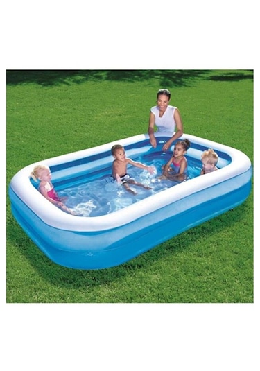Bestway Şişme Aile Havuzu 262 X 175 X 51 Cm Mavi
