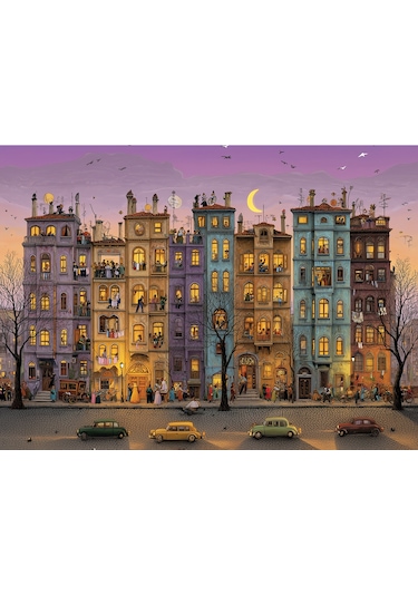 Anatolian 1000 Parçalık Puzzle - Gece Partisi 1205