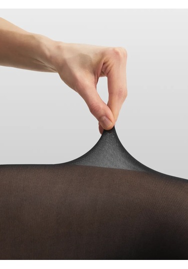 Allure Marseille Naylon Microfibre 50 Denye Külotlu Çorap, 2'li Set. 17163125 Siyah