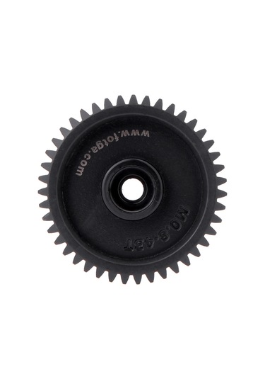 Yaozixa Fotga M0.8 Pitch Dişli Seti, Dp500ııs/dp3000 Uyumlu, 38t-43t-38t, Standart Lensler İçin Takip Odaklı Plastik Dişli Siyah