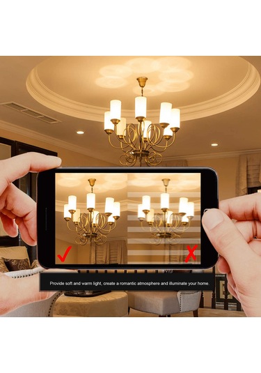 Maiyame 5 Adet E14 Led Ampul Sıcak/beyaz Işık 3000k/6000k , 5w 500 Lümen, 33 Led, 360 Aydınlatma, Halojen Ampul Yerine, Ac220-240v Ilık Beyaz