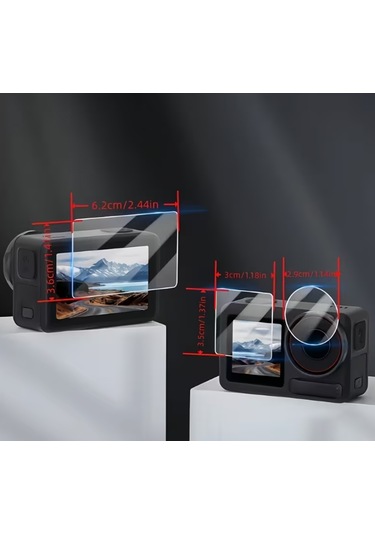 Djı Osmo Action 6 Ekran Koruma Seti