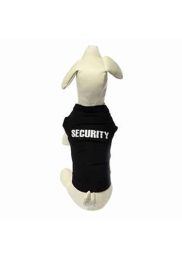 Köpek Ve Kedi İçin Security Pet Kıyafet Güvenlik Sweat Tshirt
