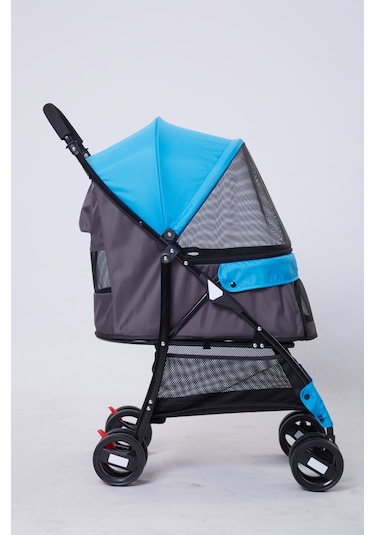 Tommy Evcil Hayvan Arabası Mavi 67 47 98cm Max 15kg