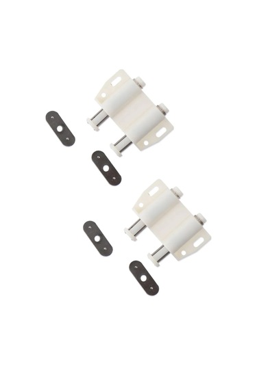 Expertland Manyetik Mobilya Kapanıcı Push-to-open, 2 Adet. 282951875 Beyaz