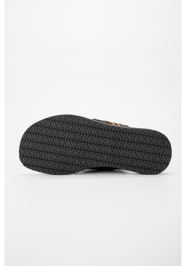 Valmenti Erkek Kahverengi Deri Duz Sandalet 741 M7407 Erk Sndlt Y19 Kahverengi