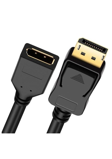Displayport Uzatma Kablosu 150 Cm Erkek - Dişi Uzatma Kablosu