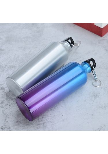 Padalink 750ml Aluminyum Spor Su Bardağı, Taşınabilir Karabinerli, Dış Mekan Bisiklet Turu Kamp İçin Dayanıklı Ve Konforlu İçecek Kabı Çok Renkli