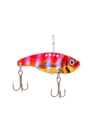 Vibrasyon Yem - Lrf/spin Jig - Fishack Vibrax - 15g 55mm - Pink Panther - Uv Boyalı