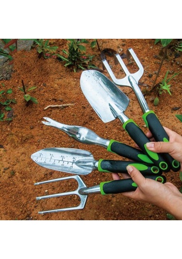 Alüminyum Alaşım Bahçesi Sebze Bahçe Aracı Deniz Aracı, Boyut:5 Adet / Set