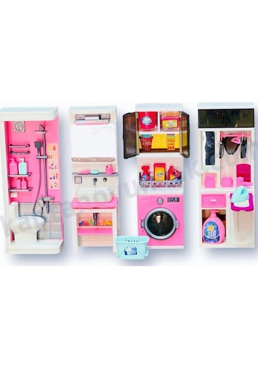 Oydaş Oyuncak 02386 Kutuda 4'lü Yeni Banyo Seti