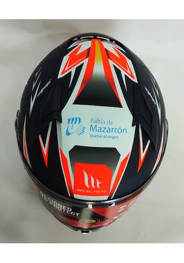 Mt Revenge 2 Acosta A37 Mat - Şeffaf Vizörlü Kask