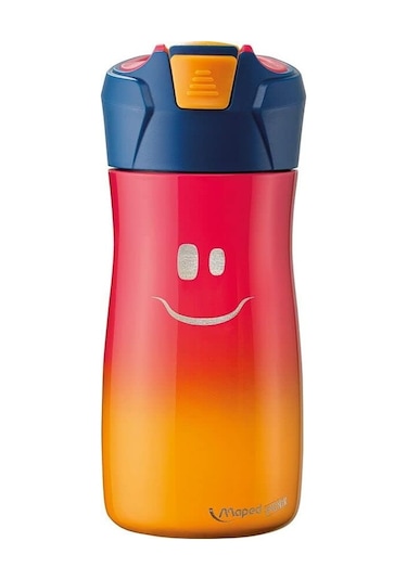 Maped Picnik Su Matarası 430 ML Gülen Yüz Pembe 871201