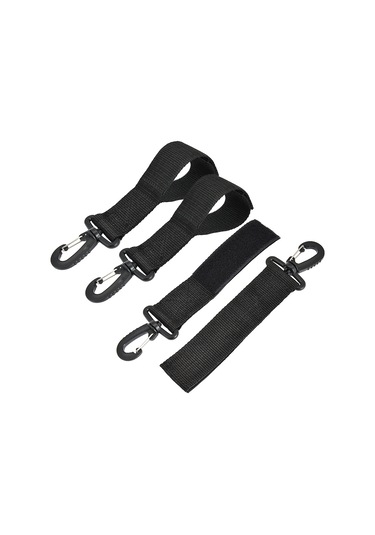 Mufunye Kano Kayak Dalı Sabitleyici Nilon魔術貼 Tutucu防丟環 4 Adet Set Kk-a37