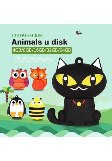 Sones Microdrive 8gb Usb 2.0 Yaratıcı Sevimli Baykuş U Disk