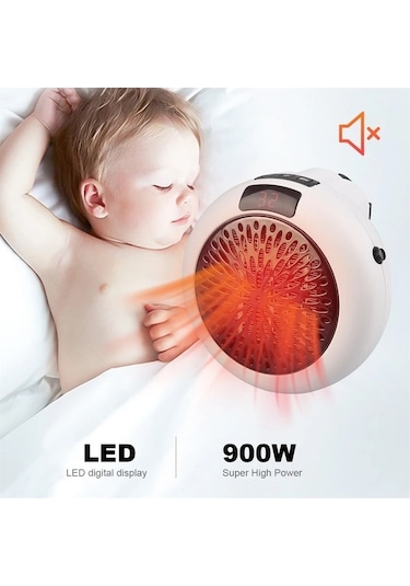 Wondernest W Jialan Isıtıcı Fanlı Elektrikli 900 Xj