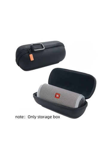 Willowhaven Jbl Flip 3/4/5/6/7 İçin Sert Kabuklu Hoparlör Taşıma Çantası Siyah Kamp Seyahat