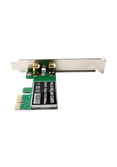 Geeksen 300mbps Pcı-e Kablosuz Ağ Kartı - Yüksek Hızlı Wifi Alıcı Ve Verici İle Masaüstü Bilgisayarlar İçin