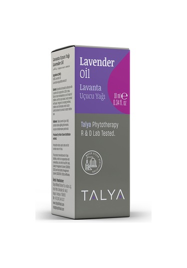 Talya %100 Saf ve Doğal Buhurdanlık ve Difüzör İçin Lavanta Uçucu Yağı 10 ML