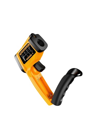 Yifomall Aneng Th109 El Tipi Kızılötesi Termometre - Dokunmadan Sıcaklık Ölçer, Lcd Ekranlı, Lazer Konumlandırma, Sarı Pil İçermez