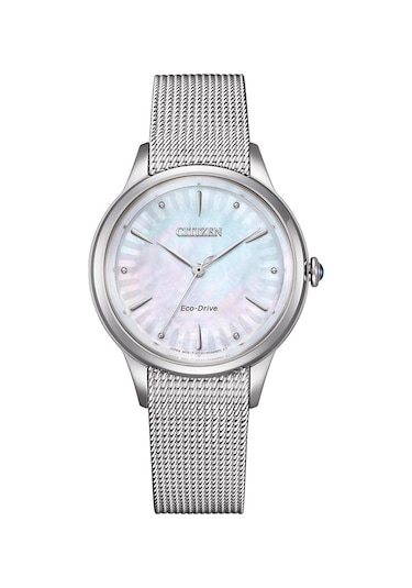Citizen Em1150-86d Kadın Kol Saati Gri