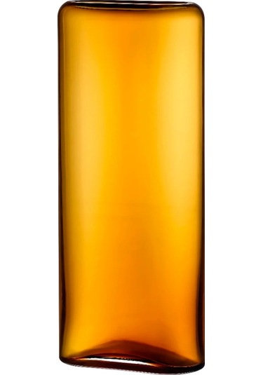 Pasabahce Nude Layers Vazo 32.5 Cm Amber Kahve