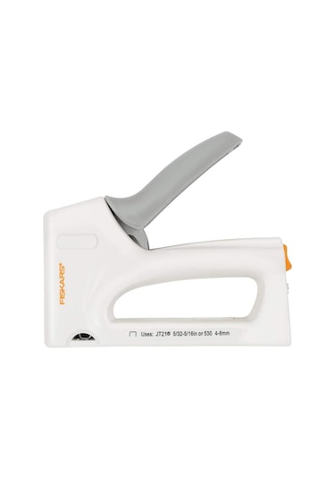 Fiskars 132460-1001 Crafts Hassas Zımba Tabancası, Beyaz/gri