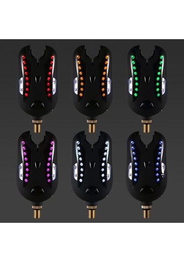 Fortunelane Balık Tutma Alarm Cihazı, Ses Ve Işık Uyarısı İle Balık Sıkamalarını Kaçırmayın, Kolay Balıkçılık Sarı