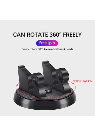 R-2017 Araba Cep Telefonu Tutucu 360 Derece Dönebilen Kuğu Standı Plakalı