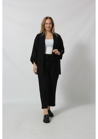 Modaberray Şık Blazer Ceket Ve Pantolon Takım