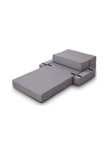 Homedius Melisa Tek Kişilik Katlanır Yatak Katlanır Koltuk Gri