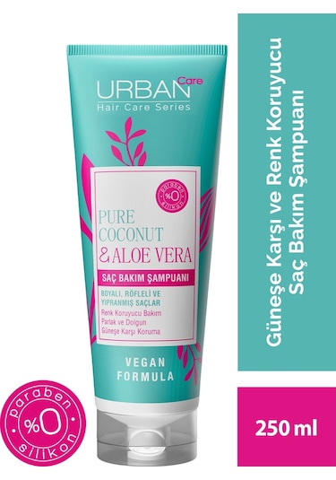 Urban Care Pure Coconut & Aloe Vera Saç Bakım Şampuanı 250 ML