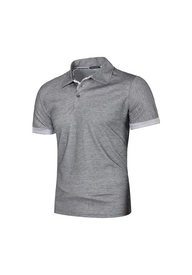 Anımal Gameyaz Erkek Polo Gömlek Kısa Kollu Spor T Hızlı Kuru Egzersizkahverengi Kahverengi