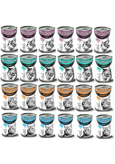 Prosport Yetişkin Karışık Kedi Konserve Maması