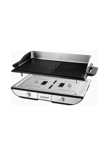 Gastroback Advanced Pro Bbq Elektrikli Masaüstü Grill 2300w 1500 Cm² Kamp Ocağı Gri