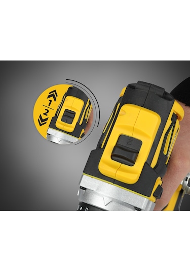 Rtrmax RTX2014 18V 2.0 Ah Kömürsüz Li-ion Çift Akülü Darbeli Matkap Vidalama