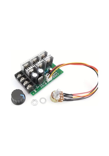 Xuweiwei 1 Bilgisayar Dc 9v 55v Pwm Fırçalı Motor Hız Kontrol Cihazı 12v 24v 36v 48v 40a Yüksek Güç