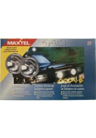 2 Adet Maxtel Sis Lambası Colormatik / Rainbow Cam Arkası Metal N