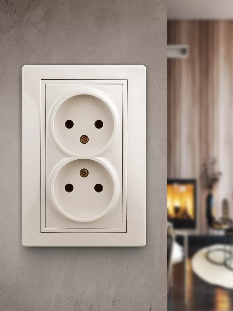 Intro Plano Çiftli Gömme Priz Topraklamasız 16a-250v 128848867 1-204-02