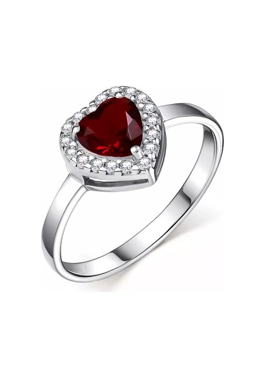 Gold Plaza Jewelry 925 Ayar Gümüş Çocuk Kalp Yüzüğü 194345157 Gri