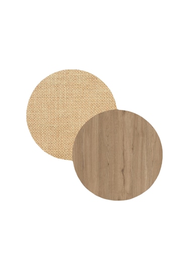 Lidya Banyo Dolabı Çok Amaçlı Dolap 2 Kapaklı Metal Ayak On10c-s Kahverengi